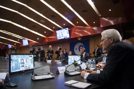 President of the Italian Republic Sergio Mattarella visits ESA Headquarters