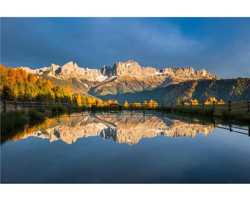 L'autunno e il Catinaccio secondo Philipp Franceschini