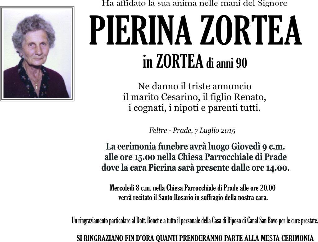 Zortea Pierina